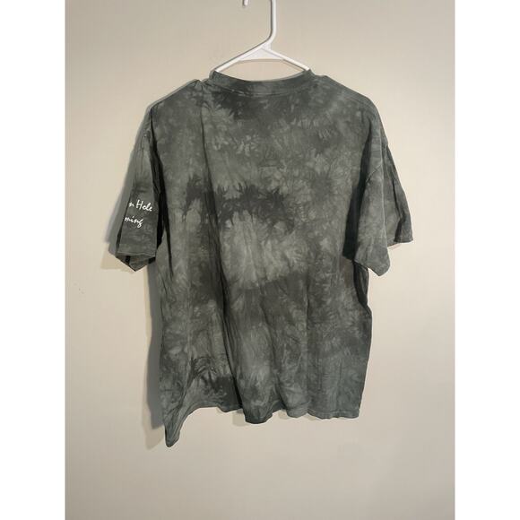 The Mountain Find 12 Wolves Forest Green Tie Dye Graphic Tee Mens XL T-Shirt USA - Picture 6 of 9
